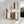 4 Piece Bathroom Vanity Set With Sink, Vanity Combo With Storage Cabinets - Black / Light Oak / White