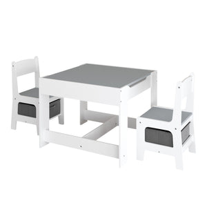 Kids 3-In-1 Activity Table And Chair Set