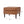 Upholstered PU Leather Ottoman, Solid Wooden Legs