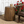 MGO Outdoor Indoor Side Table - Tree Stump Style