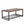 Console Coffee Table With Reclaimed Wood Finish, For Living Room - Natural