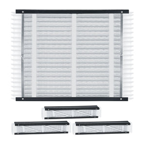 Air Filters MERV 11 Electrostatic Pleated HVAC Furnace Filter 4-Pack