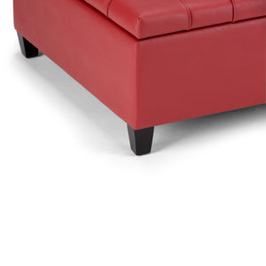 Harrison - Upholstered Coffee Table Storage Ottoman