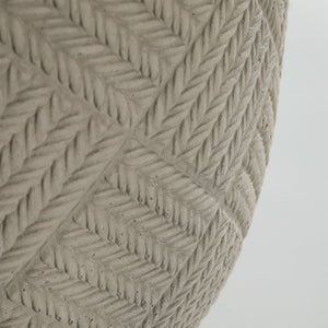 Round Concrete Planter Set of 2