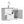 Darwin - Laundry Utility Sink And Cabinet With Dual Sinks, Pull Out Faucet - White