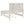 Copper - Queen Panel Bed With Structured Headboard And Slatted Design - White