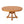 Extendable Round Rubber Wood Dining Table