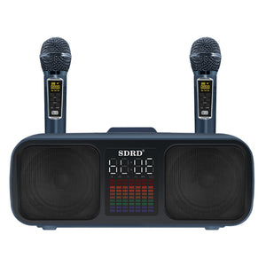 SD318 Desktop Bluetooth Speaker Dual Speaker Wireless Microphone