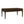 Fluted 2 Drawer Coffee Table - Brown