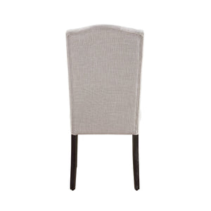 Gerardo Linen Weathered Dining Chair (Set of 2) - Beige