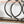 Console Table Narrow Long With Geometric Frame - Gray
