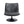 Piotr - Top Grain Leather Accent Chair With Swivel - Black