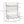 Bookshelf, Book Organizer With Toy Storage - White