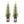 4Ft Pre Lit Artificial Christmas 2 Piece Set - Green