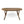 Outdoor Table With Smooth Lines, Slat Top