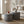 Nesting Coffee Table Set of 2 Round Wooden Tables