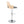 Stella - Contemporary Adjustable Barstool Stool With Swivel & Rounded T Footrest (Set of 2)