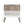 Dumbo - Fluted Nightstand With 1 Drawer - Gray / White