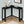 Corner Accent Console Table for Entryway