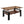Modern Rectangular Coffee Table With Tempered Glass Top