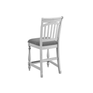 Slat Back Barstools (Set of 2) - Gray