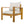 Outdoor 4pcs Acacia Sectional Patio Sofa Set