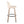 Toriano - Mid-Century Modern Fixed Height BarStool With Round Footrest (Set of 2)