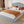 Velvet Upholstered Queen Bed with Shell-Shaped Headboard
