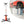Hydraulic 2 Stage Transmission Jack, Swivel - Red