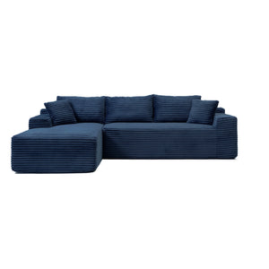 105'' Modular Sectional Sofa with Deep Seat and Chaise
