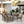 7 Pieces Patio Dining Set with Rectangular Table and 6 Textilene Chairs
