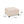 Upholstered Tufted Fabric Storage Ottoman, Wheat