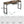 Adjustable Overbed Table With Wheels, Queen Size Mobile Desk - Dark Gray