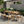 Outdoor 7 Pieces Patio Slat Design Acacia Upholstered Dining Set