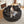Round Oversized Sofa Bed With 5 Throw Pillows