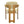 Outdoor Accent Armchairs For Patio (Set of 2) - Natural / Teak