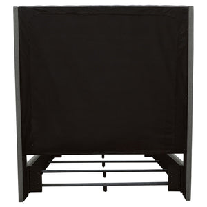 Copper - Tufted Upholstered Panel Bed