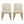 Modern Dining Chair With Durable Fabric Upholstery And Sturdy Wooden Frame (Set of 2)