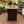 Propane Gas Fire Pit Table, 50000 Btu Square For Outside - Brown