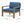 Antoine Outdoor Acacia Wood Club Chairs With Cushions (Set of 2)