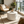 White Round Coffee Table with Tempered Glass Top
