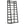 Acadian - Handcrafted Ladder Shelf Bookcase