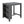 Graham - 3 Piece Small Space Counter Height Dining Table With Shelves And 2 Chairs (Set of 3)