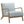 Mid-Century Style Lounge Chair With Upholstered Seat