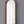 Decorative Rubber Frame Mirror With Elongated Oval Frame - Brown