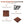 10 PCS Interlocking Acacia Hardwood Deck Tiles