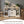 TV Stand With Sliding Barn Doors And Adjustable Storage - White / Oak