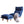 Single Lazy Sofa Chair Leisure Foldable Reclining Chair