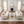 Ivory White 2-Piece Velvet Sofa Set