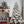 8ft Flocked Scarecrow-Shaped Christmas Tree with 470 Warm Lights